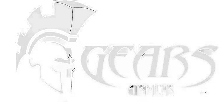 Logotipo antiguo de Gears Armor con casco espartano, utilizado entre 2009 y 2015