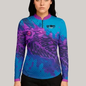 Jersey Pesca - Purple Fish