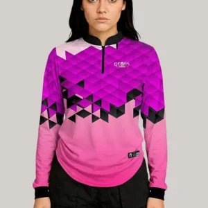 Jersey Ruta - Pink Abstract