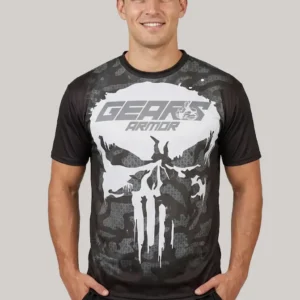 Camiseta Deportiva - Gears Skull